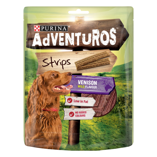 AdVENTuROS Strips Venison - 90g