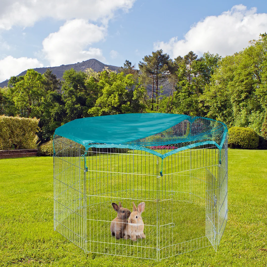 Immingham Animal Cage with Net Cover