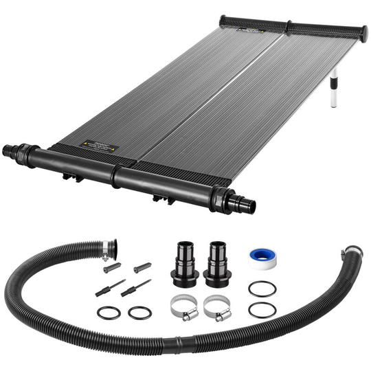 Monzana - Solar Swimming Pool Heating Panel 38mm 116x66cm Height Adjustable 6200L/h Flow Rate Collector