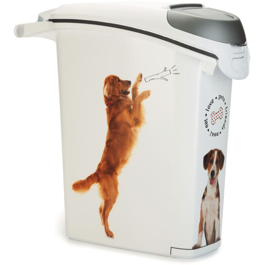 Pet Food Container Dog 23L Curver White