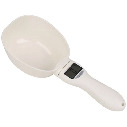 Lifcausal - Measuring Spoon Cup Pet Food Water Scoop Kitchen Scale Spoon Portable Removeable With Led Display Dog Feeding