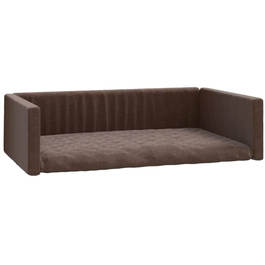 Dog Car Boot Brown 90x60 cm Linen Look Vidaxl Brown