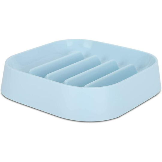 Non-slip Plastic Pet Slow Food Bowl, Anti Choking Pet Bowl, for Cat Pet Supplies(Blue)