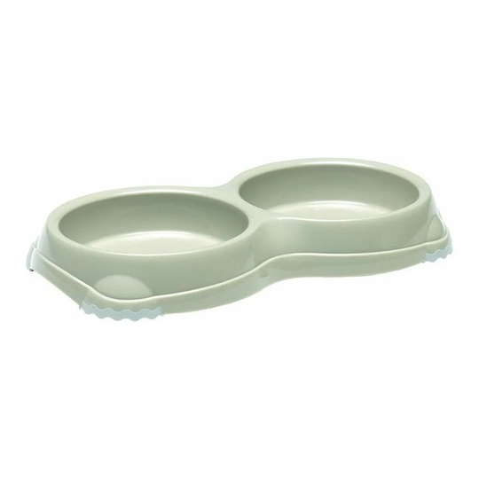 Smarty Dog Bowl (400ml) (Grey) - Grey - Moderna