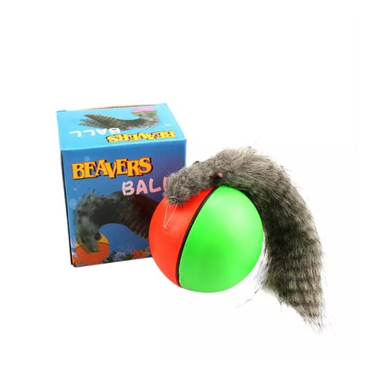 Pet Toy Electric Toy Beaver Ball Toy Water Mouse 3 Random Colors