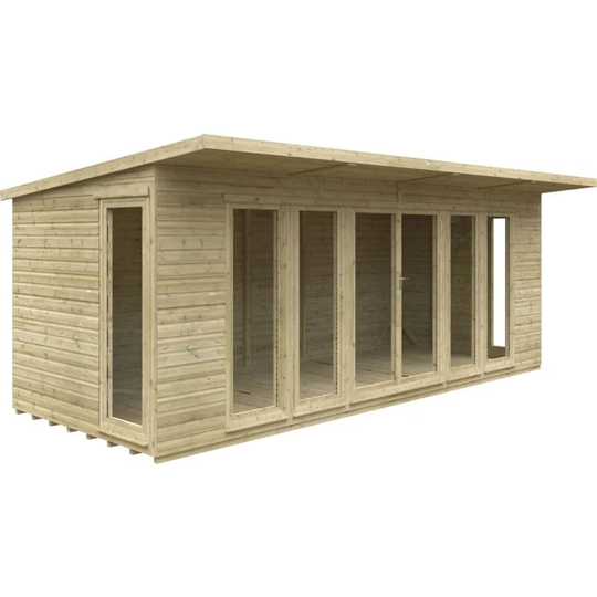 20x8w Pressure Treated Tanalised Shiplap Timber Garden Studio