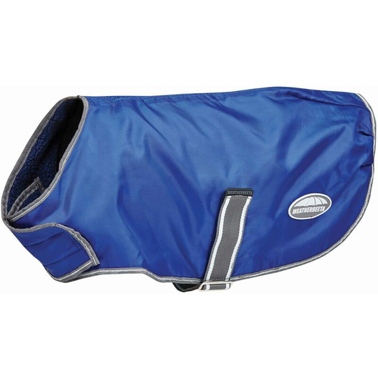 Comfitec Windbreaker Free Dog Coat (80cm) (Dark Blue/Grey/White) - Dark Blue/Grey/White - Weatherbeeta