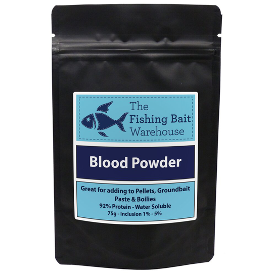 Blood Powder 75g - Fishing Bait Powdered Additives - Carp Fishing - Bait Making
