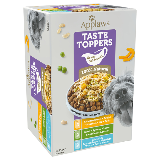 Applaws Taste Toppers Trial Pack 6 x 85g - Gravy Trial Pack