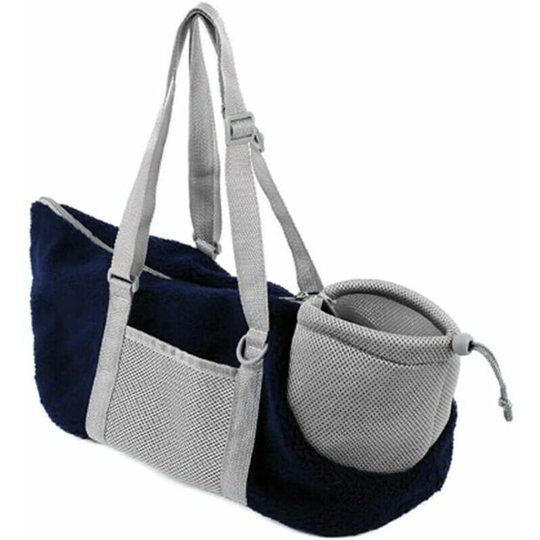 Muff - Large Capacity Pet Carrier Bag for Small Dogs Cats Puppy Kitten Soft Winter Travel Bag Portable Shoulder Bag-A