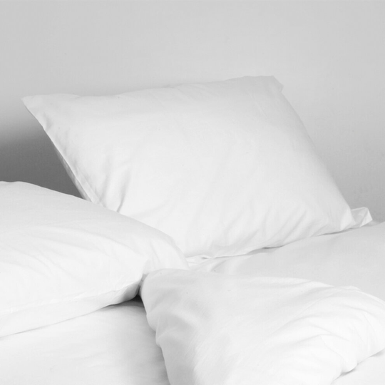 Linens Limited 100% Egyptian Cotton 400 Thread Count Housewife Pillow Cases, White, Pair