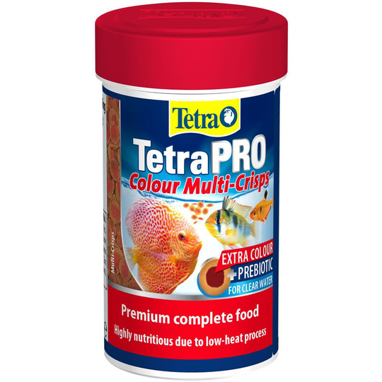Tetra Pro Colour Fish Food, Complete Premium Fish Food for All Tropical Fish and Extra Colour, 250 ml