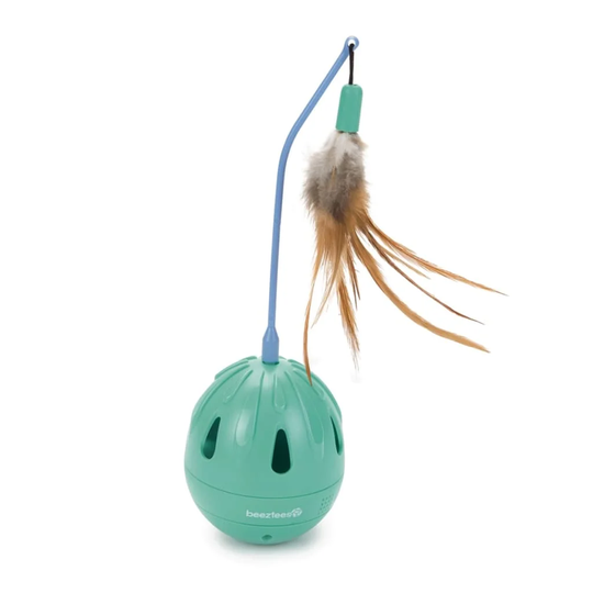 Beeztees Cat Treat Wobbler Turino Green
