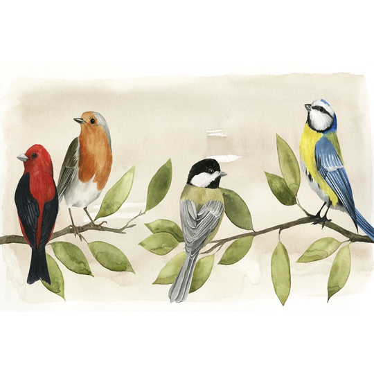 Treetop Gathering II by Grace Popp - Wrapped Canvas Painting
