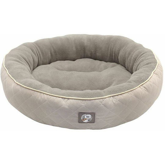 (Beige) Small Round Dog Bed Soft Pooch Products Cat Bed - Multicoloured