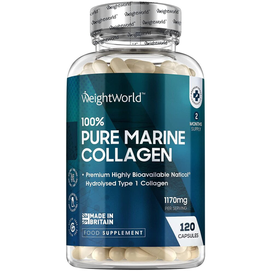 WeightWorld Pure Marine Collagen Capsules - 1170mg Collagen Supplement