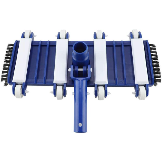Pool Vacuum Brush, Heavy Duty 3.2 Vacuum Tip, Extension Pole for In Ground and Above Ground Pools
