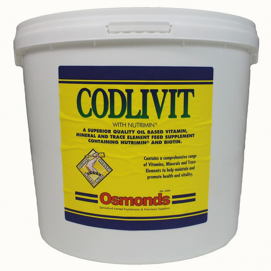 Osmonds Codlivit with Copper Horse Supplement (5kg) (May Vary) - May Vary