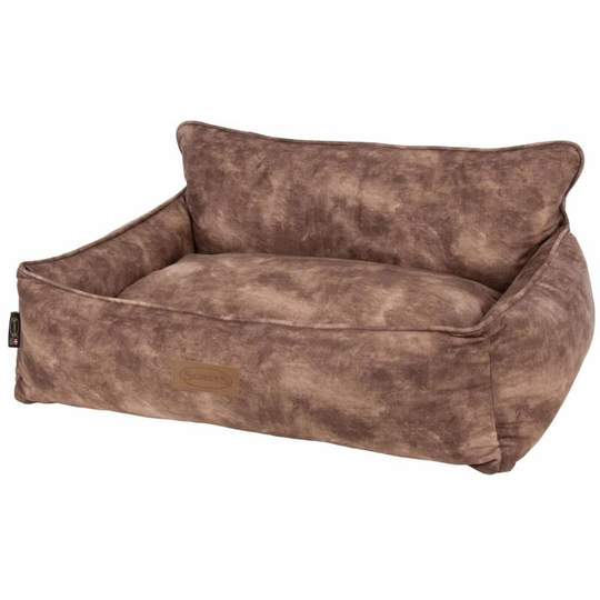 Dog Bed Kensington Size l 90x70 cm Brown Scruffs&tramps Brown