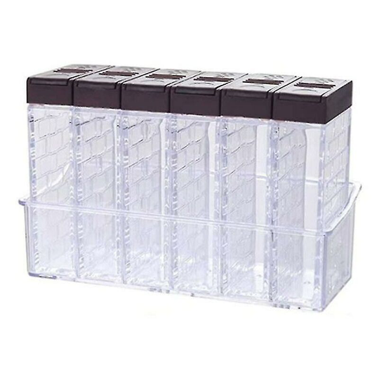 Grids Plastic Spice Box