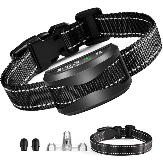 Rechargeable Dog Anti Bark Collar Electric Collar for Small/Medium/Large Dogs