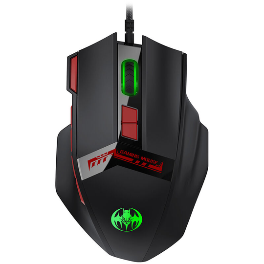 Superseller - Wired Programmable rgb Backlit Mouse Gaming Mouse with Adjustable Weights Set 4 Adjustable dpi 10 Programmable Buttons