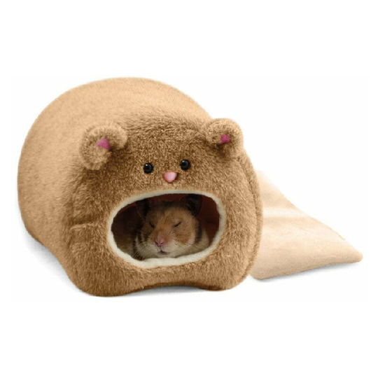 Perle Rare - Hamster Hammock for Cage Plush Hamster Hammock Plush Hamster Nest Bedding Pig Turkey Nest Rabbit Dwarf Accessories Russian Hamster Cage
