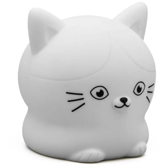 Led Night Patches Color Changing Color Silicone Nightby usb Charge 3D Remote Control Atmosphere led Light (kitten