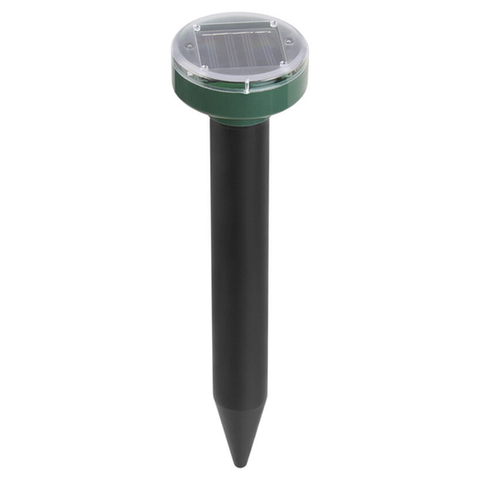 Mouse Repeller Ultrasonic Pest Repeller Solar Powered Gopher Vole Mice Mole Repellent for Outdoor Lawn Garden Yard Farm Use