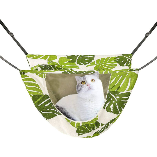 Cat cage Hammock,Hanging Soft Pet Bed for Kitten Ferret Puppy Rabbit or Small Pet,Double Layer Hanging Bed for Pets,2 Level Indoor Bag for