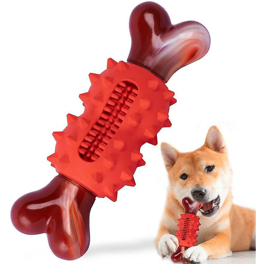 Durable Dog Chew Bone Toy Teeth Cleaning Tool Puppy Interactive Training