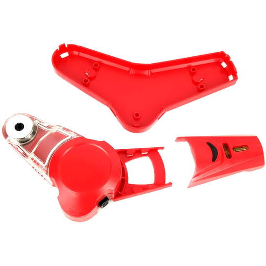 Asupermall - Portable Detachable Dust Collector 2 In 1 Wall Electric Drilling Dust Collector Catcher Horizontal Line Laser Locator with Spirit-Bubble