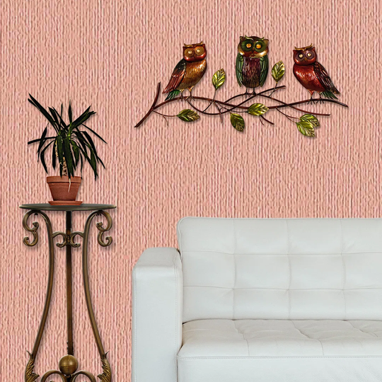 Owl Family Wall Décor