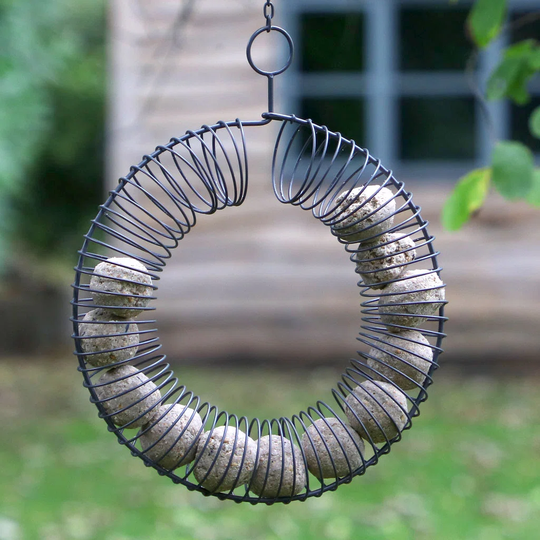 Altovise Round Wire Decorative Bird Feeder