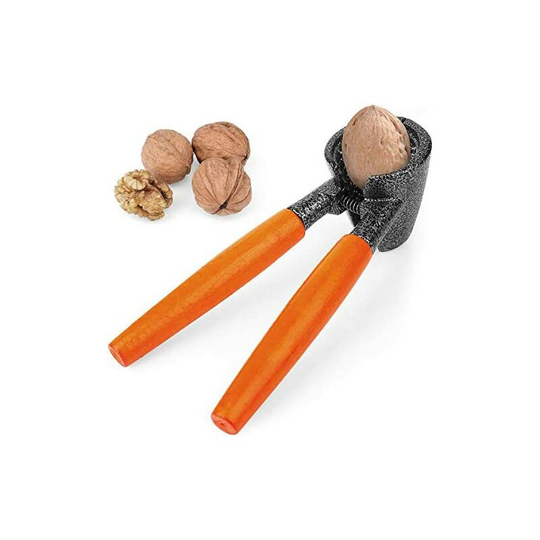 Nutcracker Heavy Nut Cracker Nut Cracker Walnut Pliers Opening Tool with Wooden Handle for Walnuts Pecans Filberts Almonds Brazil Nuts Peanuts
