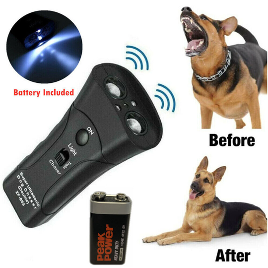 Ultrasonic Anti Bark Device Dog Training Repeller Stop Barking Control Tool
