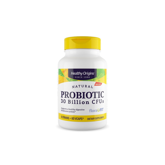 Healthy Origins Probiotic Stabilised Bio-Cultures 30 Billion CFUs 60 Veg Capsules