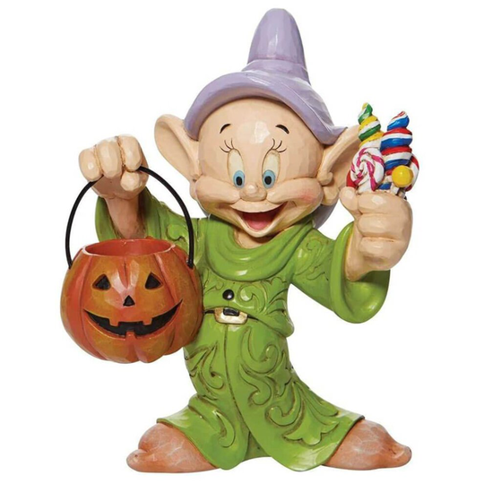 Disney Traditions Dopey Trick or Treat 'Cheerful Candy Collector' Figurine