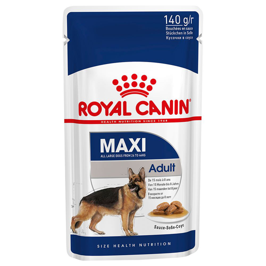 Royal Canin Maxi Adult - Complementary: Royal Canin Wet Maxi Adult (40 x 140g)