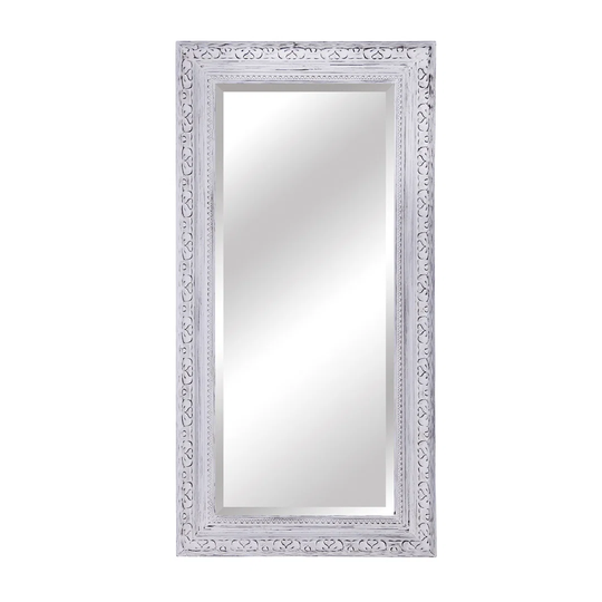 Wood Frame Lengthened Mirror