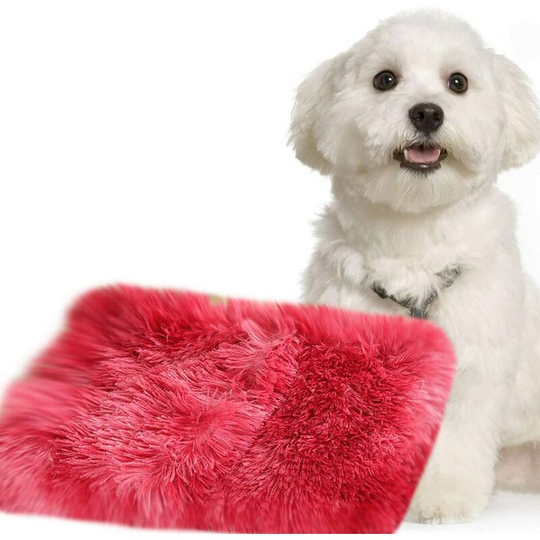 Soft Dog Blanket Washable fleece mat for dog cat XH025 (m, tie dyed red)