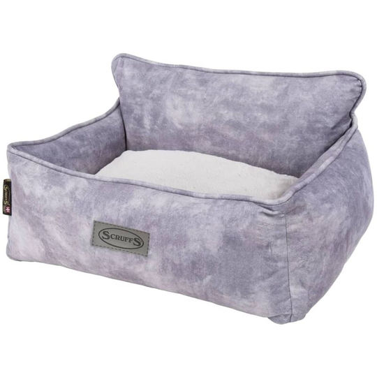 Dog Bed Kensington Size l 90x70 cm Grey Scruffs&tramps Grey