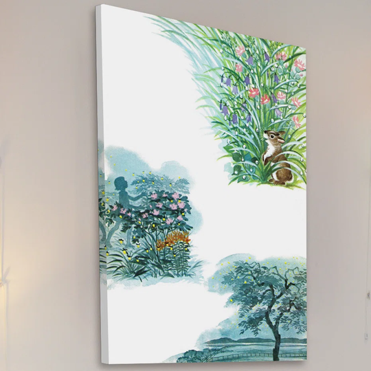 Nature Secrets - Wrapped Canvas Painting Print