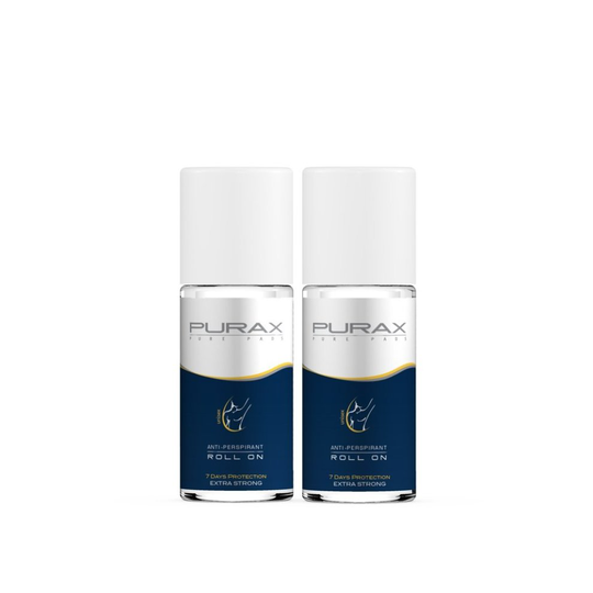 PURAX Extra-Strong Double Pack Antiperspirant Roll-On 50ml