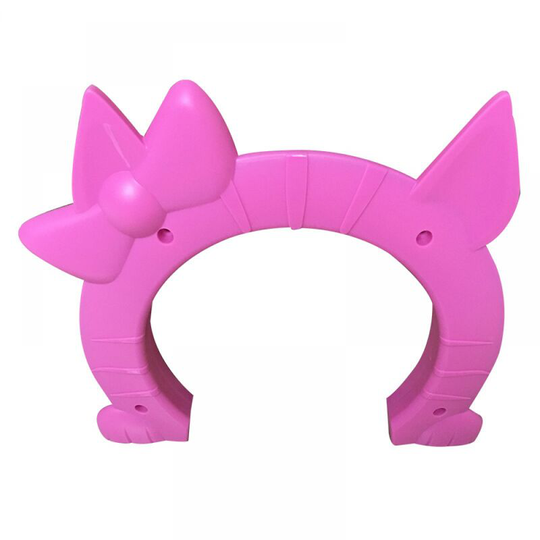 Cat Access Door - Small Plastic Door - For Pets - abs Cat Door - Free Access Bar and Exit -pink
