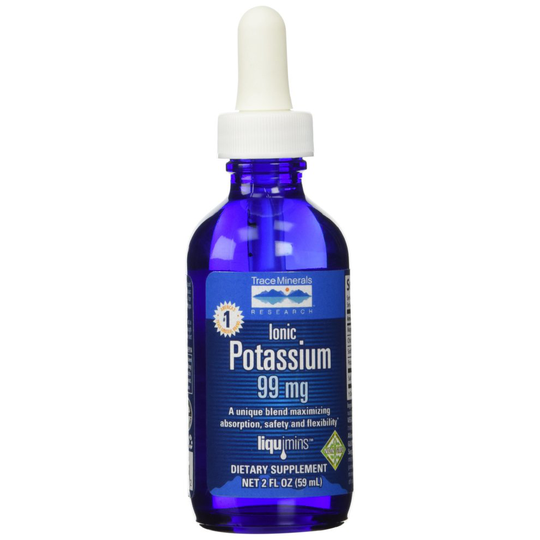 Trace Minerals Research Liquimins 99 mg Ionic Potassium Liquid 59 ml