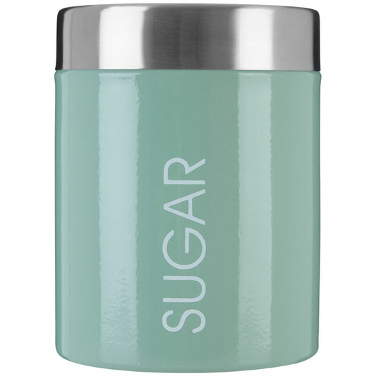 Premier Housewares - Liberty Pistachio Enamel Sugar Canister