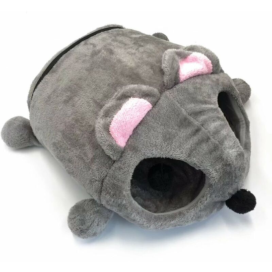 Pet Supplies, Dog Cage, Cartoon Hot Cat House, Familiar Animal Cat House, Dog House, Pet Mouse House (Gray 50 * 40 * 21)