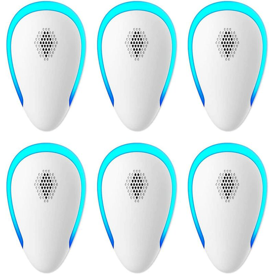 Perle Rare - Ultrasonic insect repellent, 2022 latest indoor electronic plug-in, cockroaches, mice, ants, mosquitoes, insects, fleas, non-toxic, safe