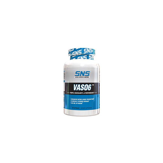 Serious Nutrition Solution Vas06, White, 30 Count